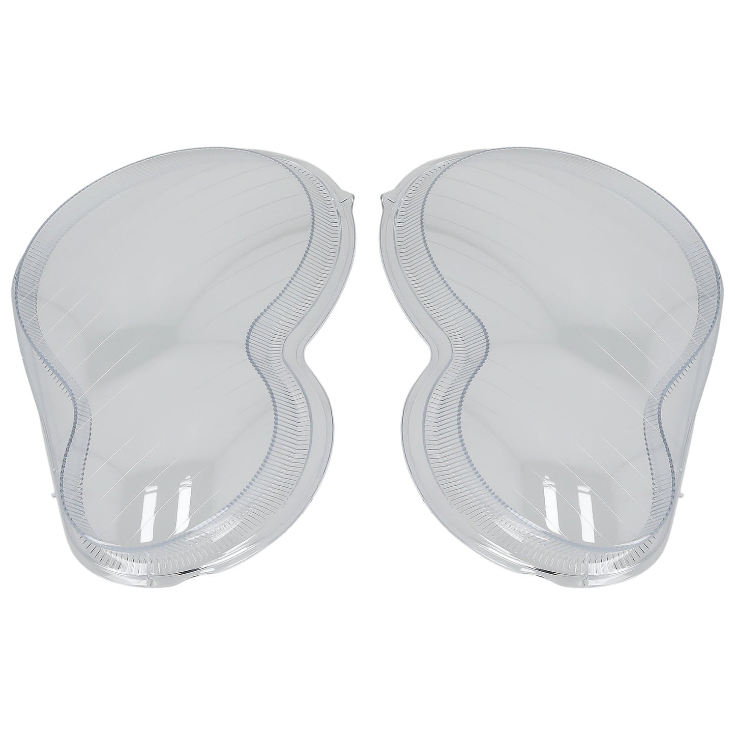 Headlight Lens Cover compatible For Mercedes Benz C-Class 2001-2007 2038203161 2038203261