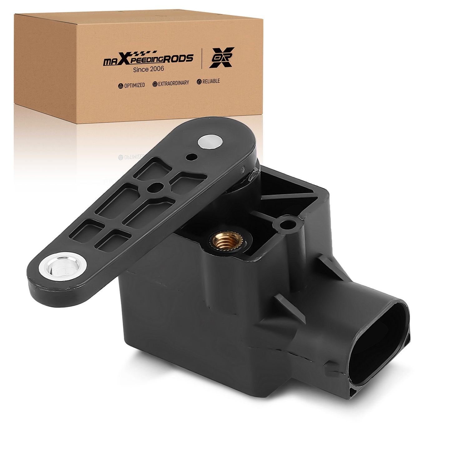 Height Sensor compatible for Mercedes-Benz CLS55 AMG Base 5.5L compatible for V8 2006 - Gas 0105427617