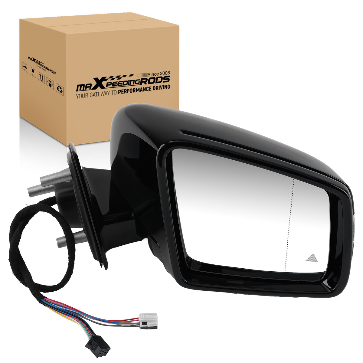 Rear View Mirror Right compatible For Mercedes-Benz GL350/GL450 2010-2012 1648105193