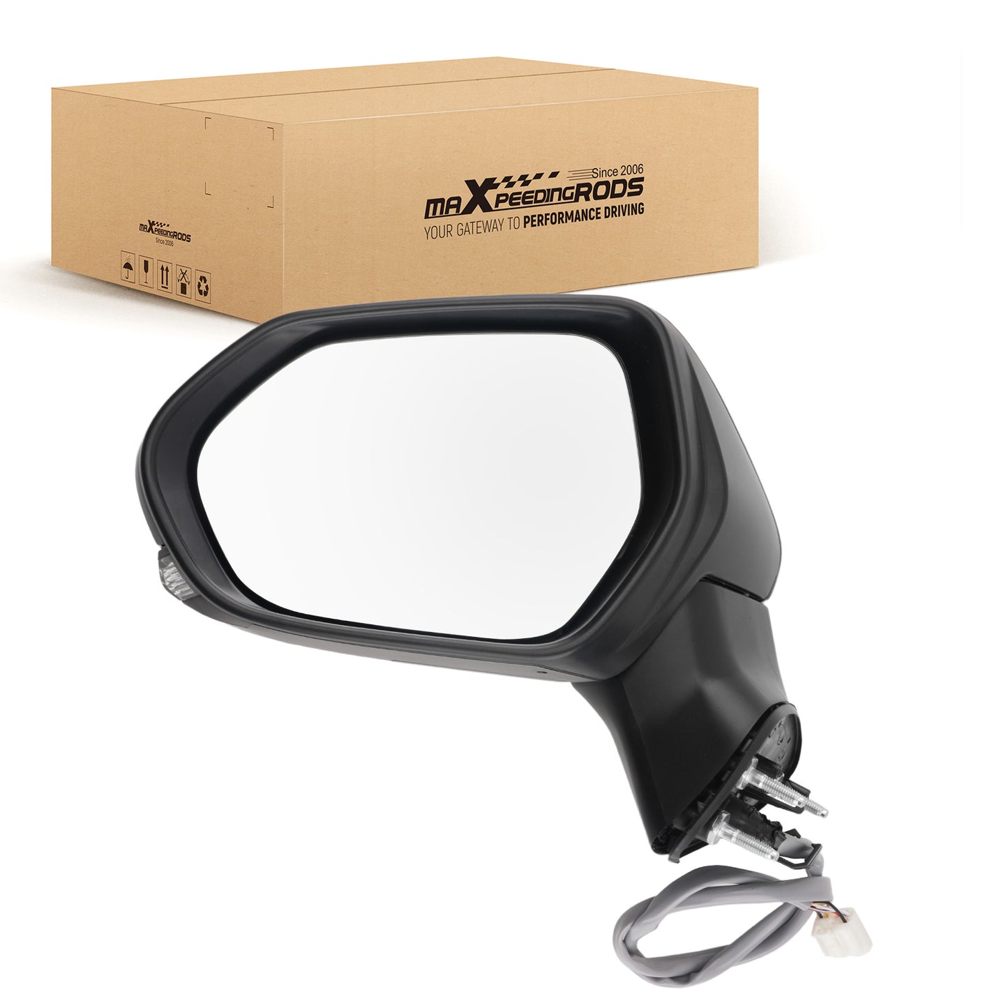 Heated Power Side Mirror compatible For Toyota Camry 2018-2024 AM4200147117 Signal