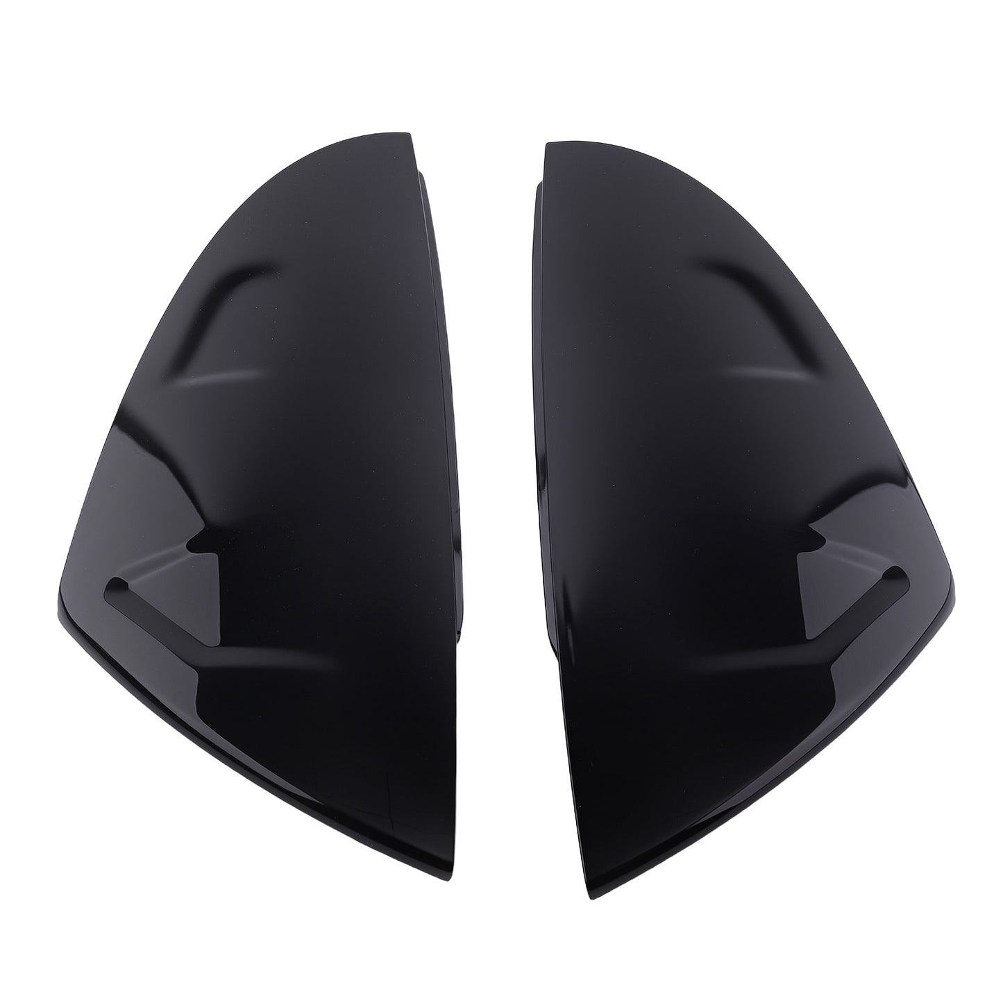 Side Mirror Cover CapsFor compatible For Lexus IS Series 2021-2024 87940-06C40 ABS Pair