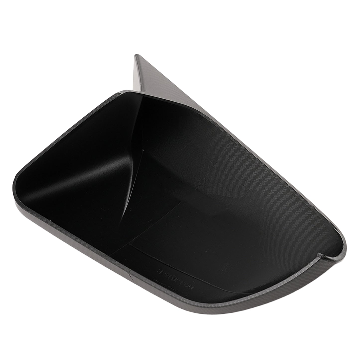 FrontMirror Cover Set compatible For Ford Mustang 2015-22 FR3Z-17682 Carbon Black Pair