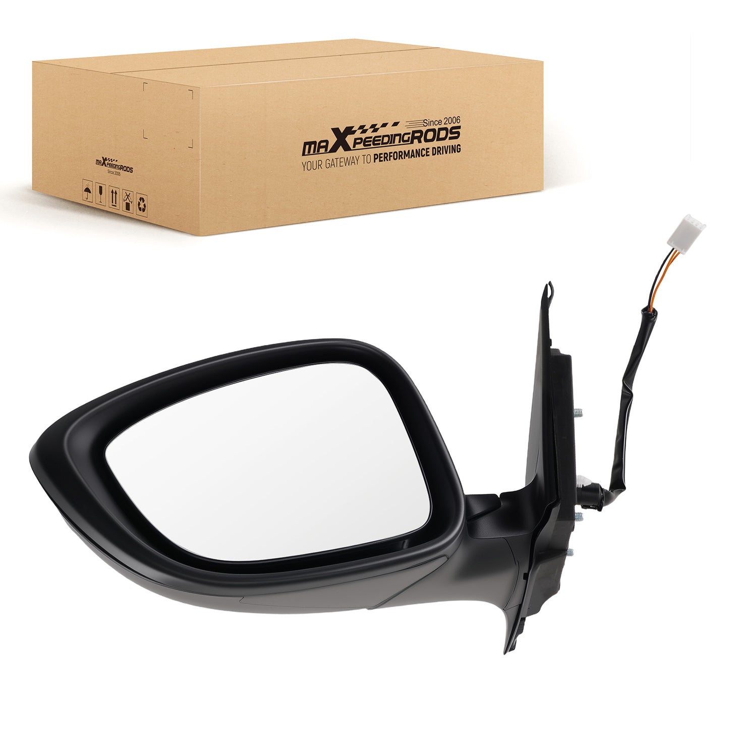 Driver Door Mirror compatible For Honda Accord 1.5L 2018-21 76258TVAA02 HO1320328