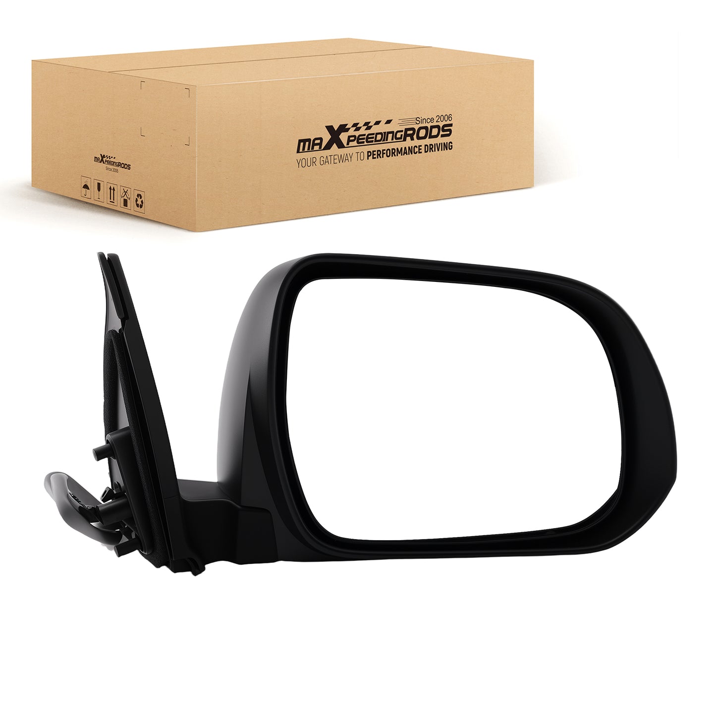 Right Side View Mirror compatible For Toyota Highlander 2010-2013 879100E092 Puddle