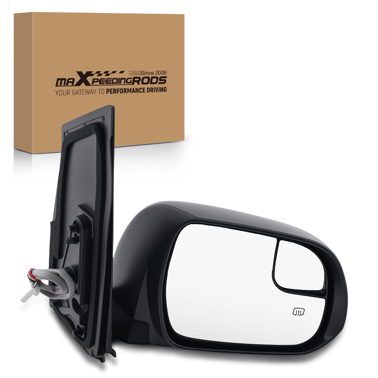 Passenger Rear View Mirror compatible For Toyota Sienna 2015-2020 8791008150C1