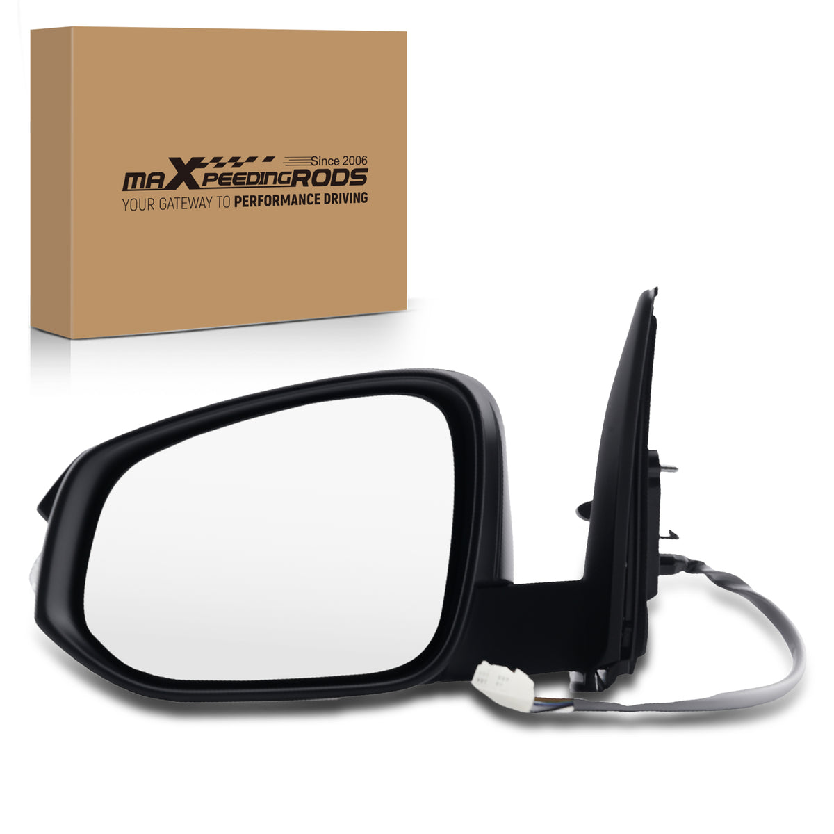 Heated Power Side Mirror Left compatible For Toyota 4Runner 2014-2021 87940-35B70