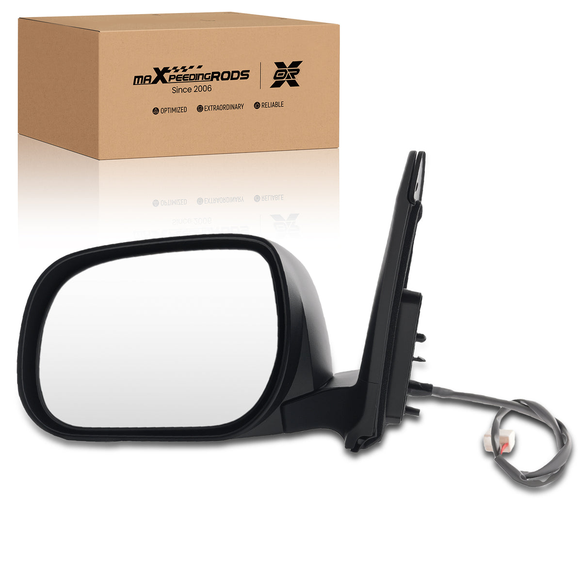Driver Mirror compatible For Toyota RAV4 Base Sport 2.5L 3.5L 2009-2011 87940-42B10