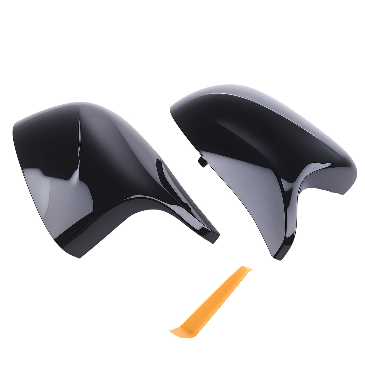 Side Mirror Cover Caps compatible for BMW X3 G01 X4 G02 X5 G05 2018-2023 51162446965 Black