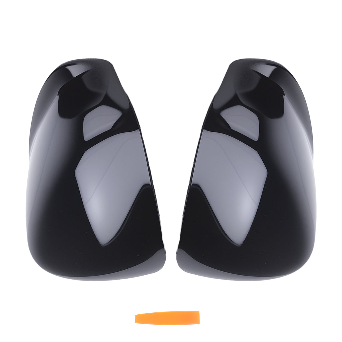 Door Mirror Cap Set compatible For Honda Accord 2008-2013 Gloss Black Front Left Right