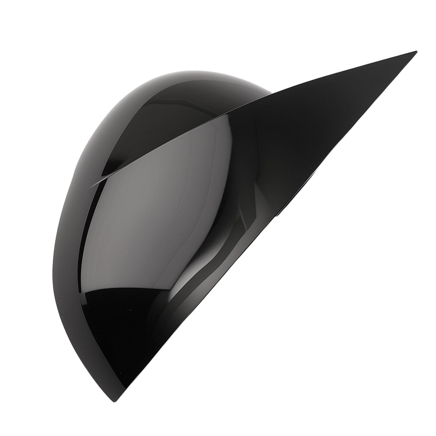 Door Mirror Cover Cap compatible For Kia K5 21-25 Gloss Black Self-Adhesive Left Right Side
