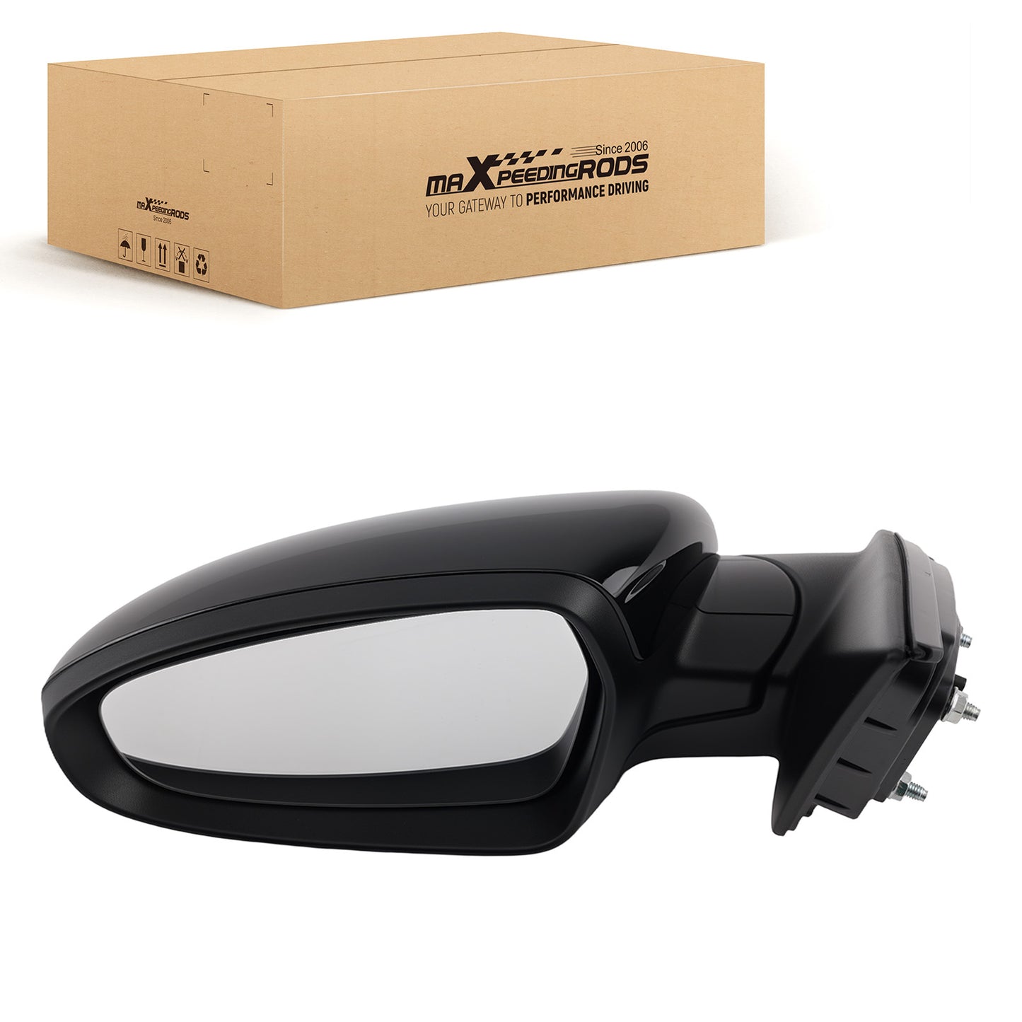 Driver Power Mirror compatible For Kia Forte EX Sedan 2024 87610M7001 Manual Fold