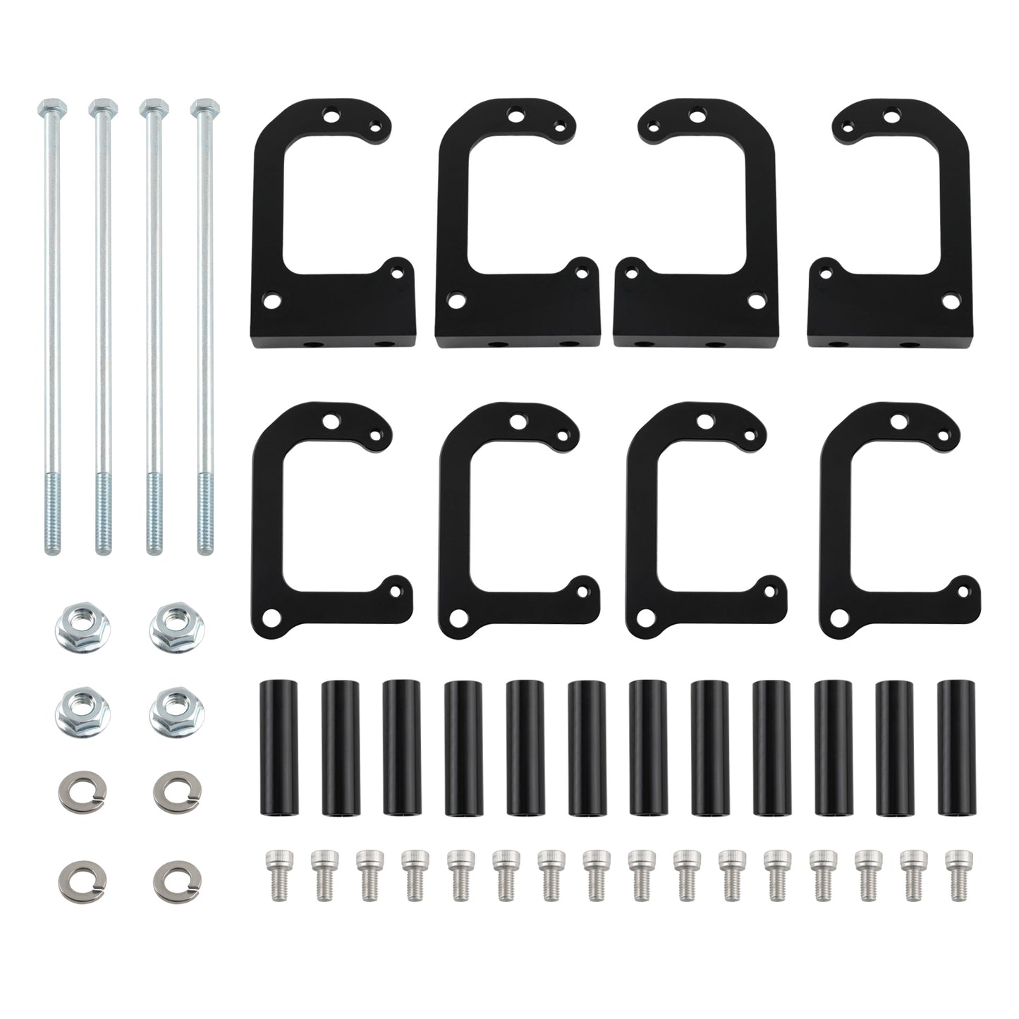 Remote Mount Coil Relocation Brackets Bolts For LS Swap Truck D585 Coils New