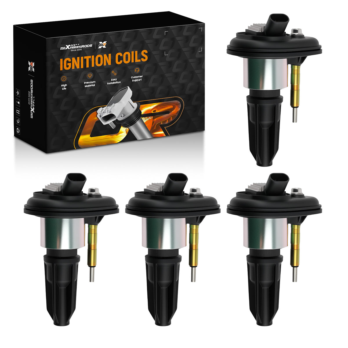 Engine Coil Kit For Rainier/Bravada 4.2L 2002-2005 UF303 610-00109