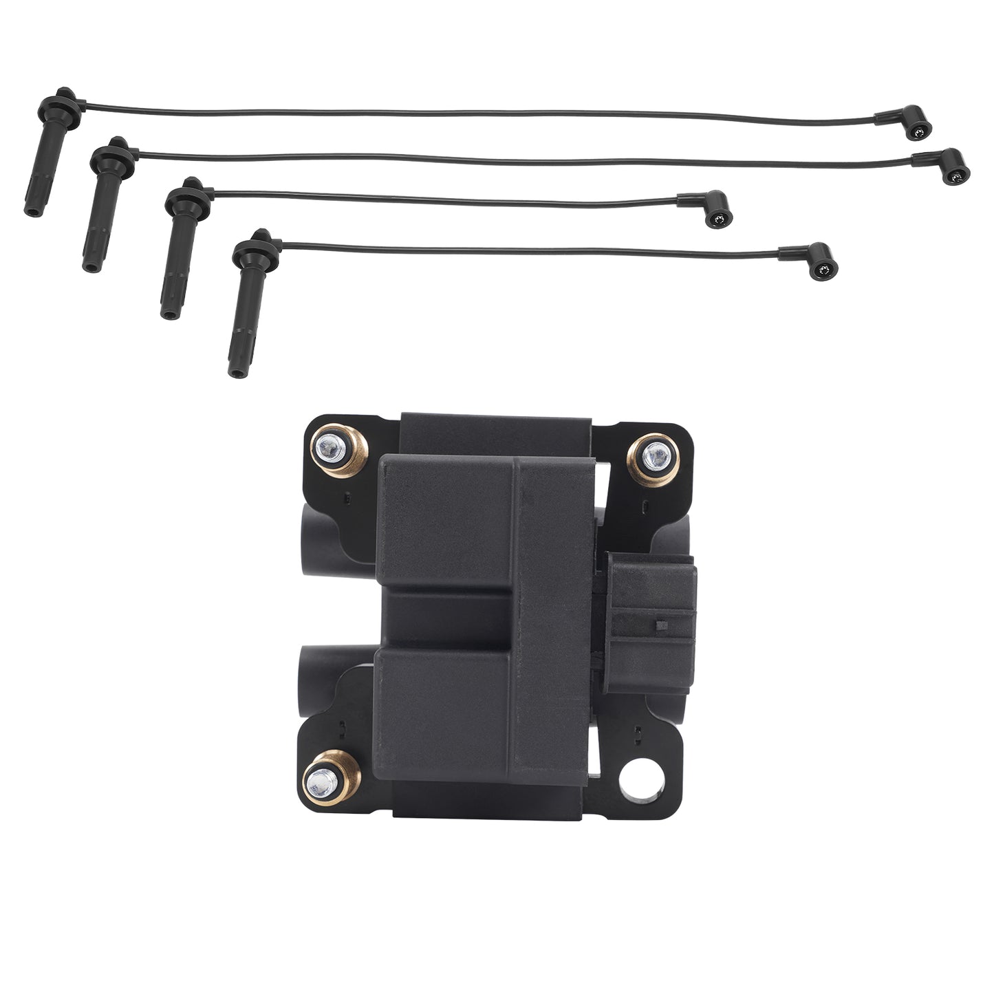 Ignition CoilWires compatible For Subaru Impreza Legacy Outback compatible For Forester 2.5L UF538 539