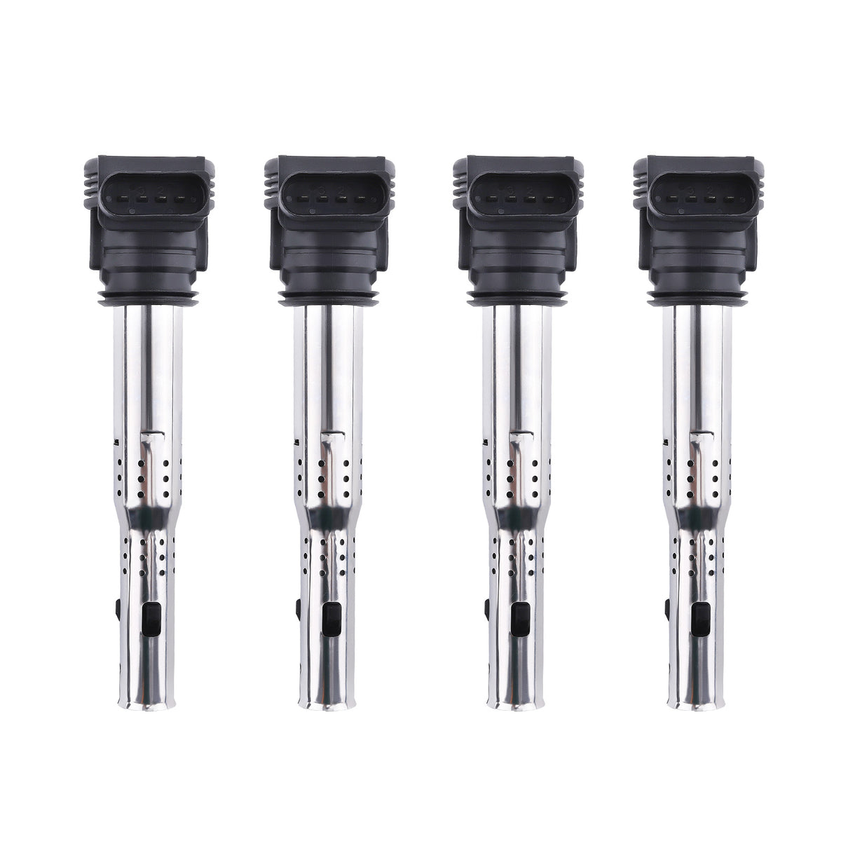 4PCS Ignition Coils compatible For Audi A3 A4 Q3 Q5 compatible For VW Golf GTI R Jetta Passat 2.0T I4