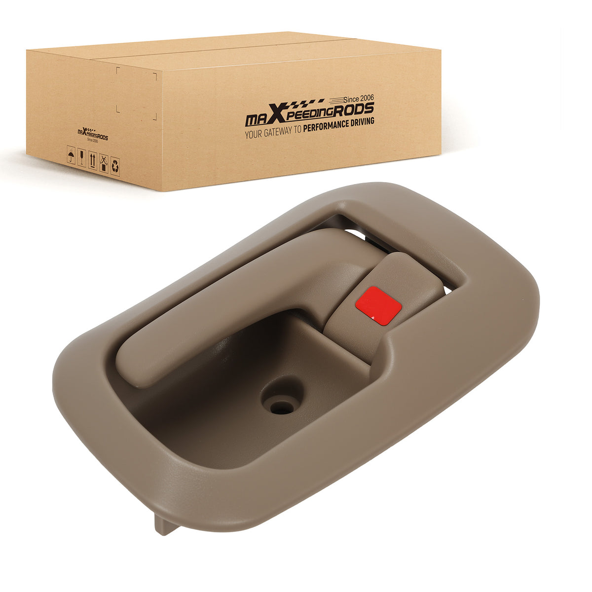 Beige Door Handle Front Left compatible for Toyota Sienna 1998-2003 69278-08010 Interior