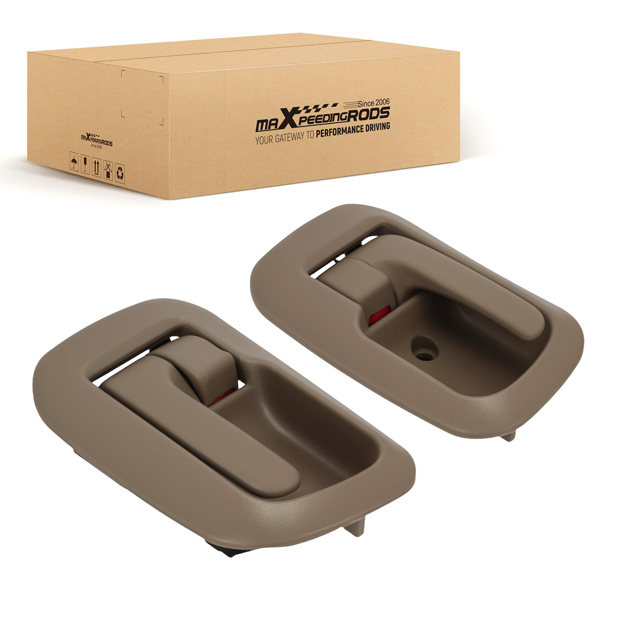 Beige Door Handle compatible for Toyota Sienna 1998-2003 Interior Front 69277-08010