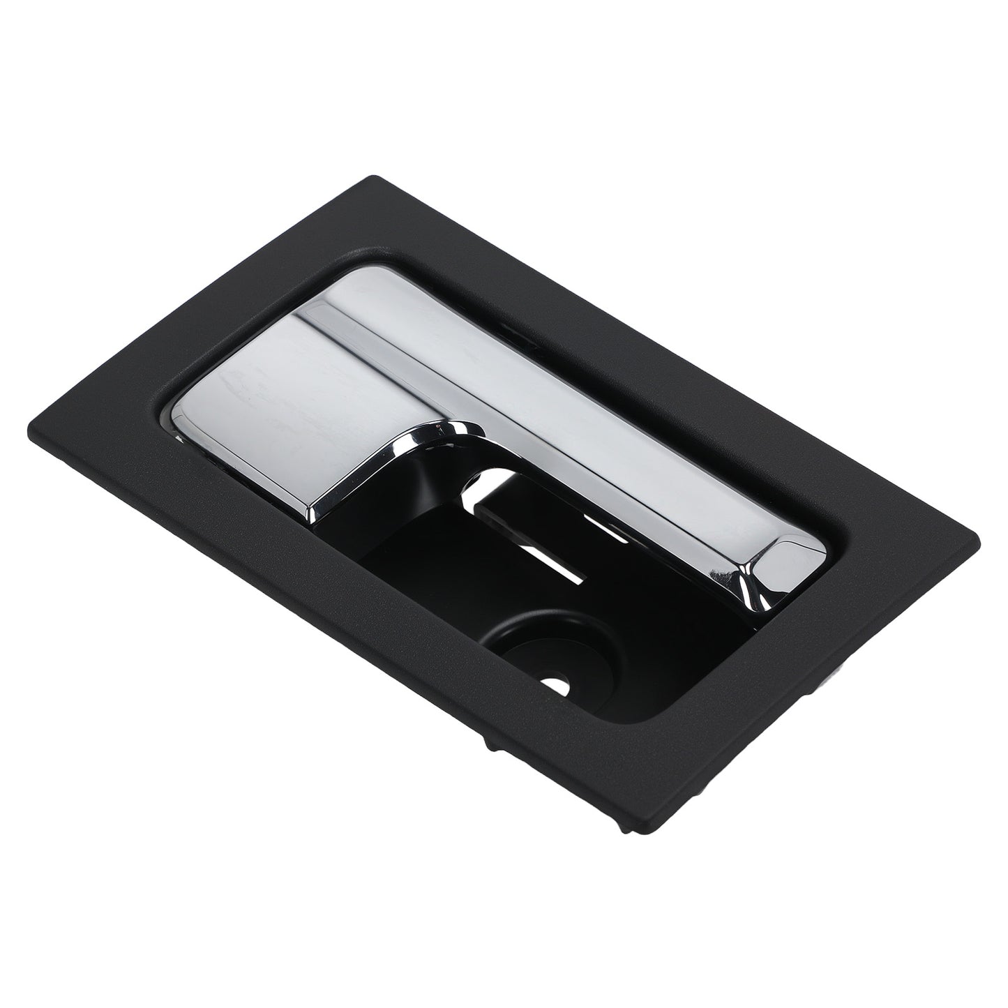 Chrome Black Door Handle compatible for Ford F-150 2009-2014 9L3Z1522600CB Front Right