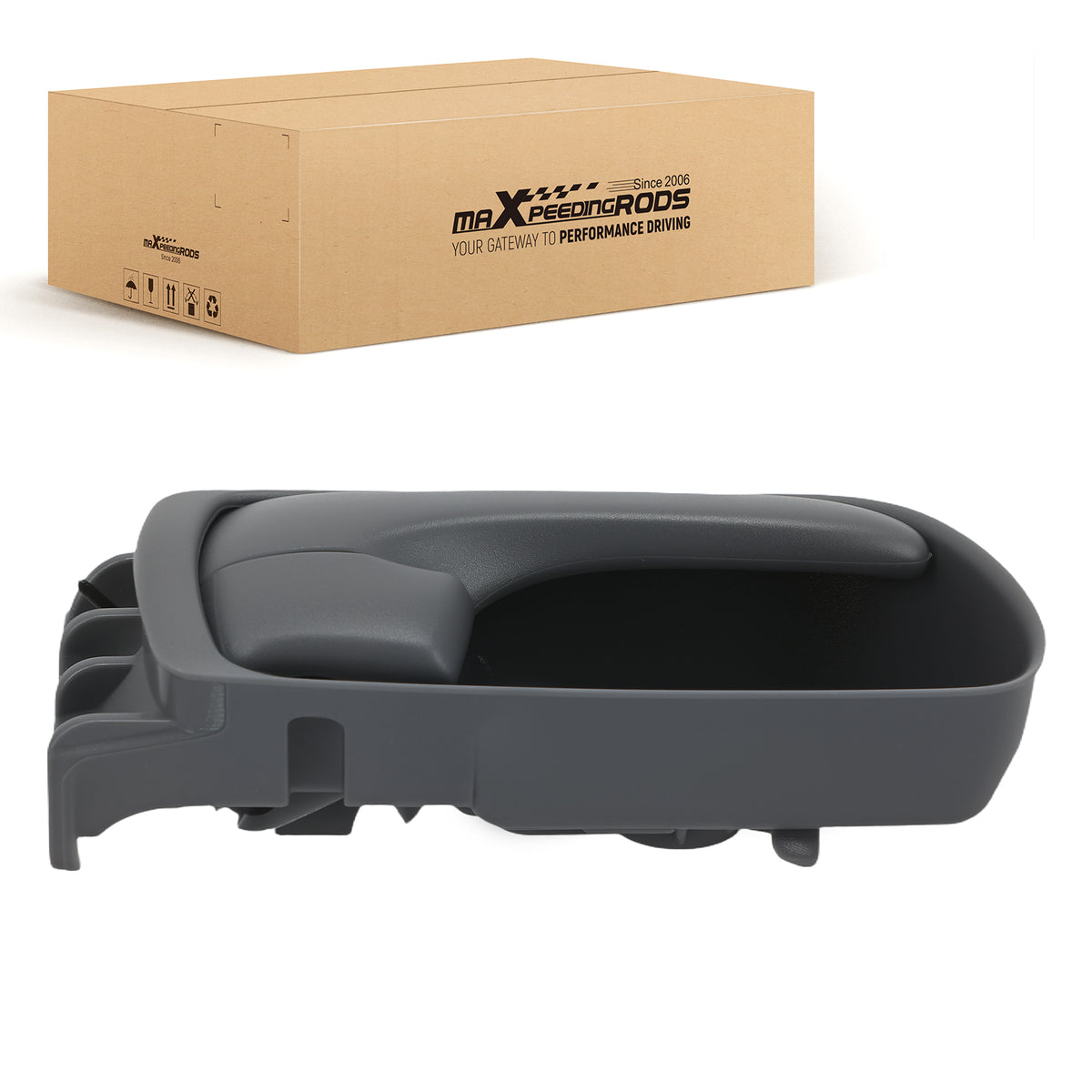 Front Right Door Handle compatible for Toyota Sienna 04-10 Gray Interior 69205AE010