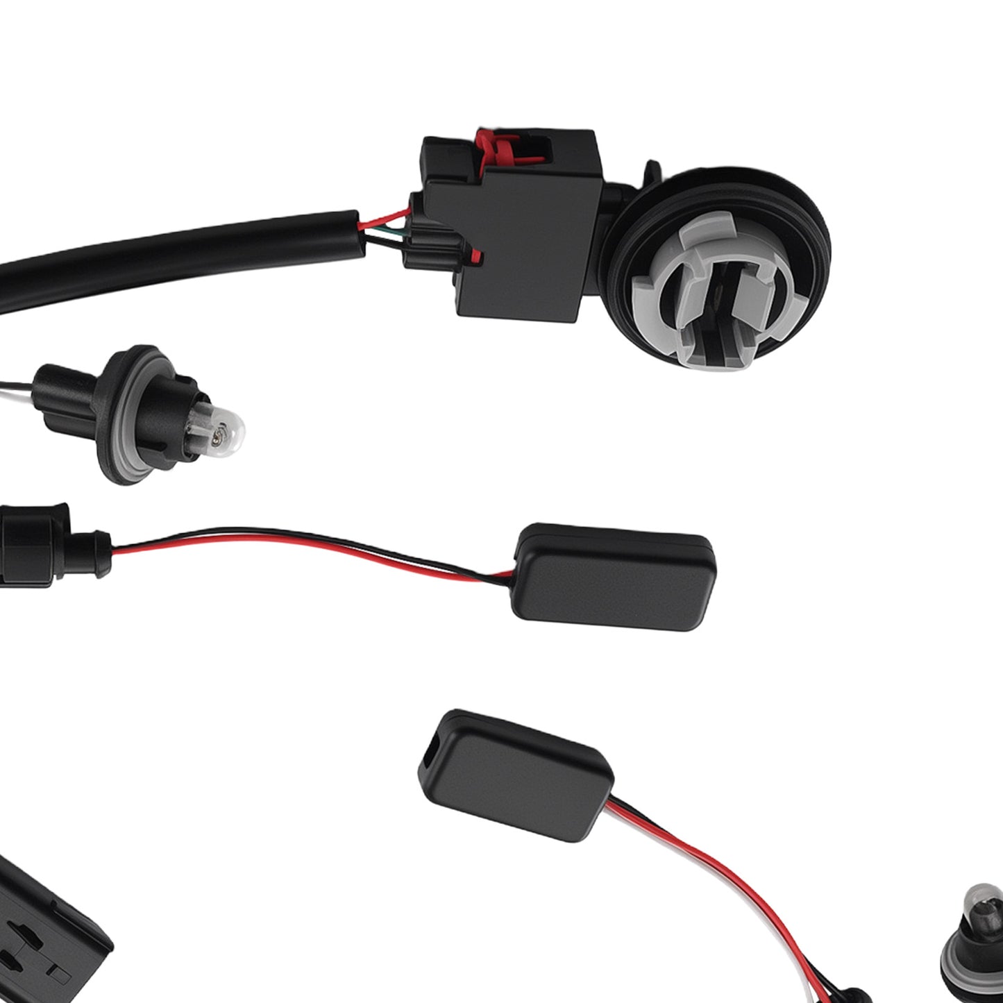 Rear Tail Light Wiring Harness compatible For Ram 1500 2500 3500 2013-2022 Left Right