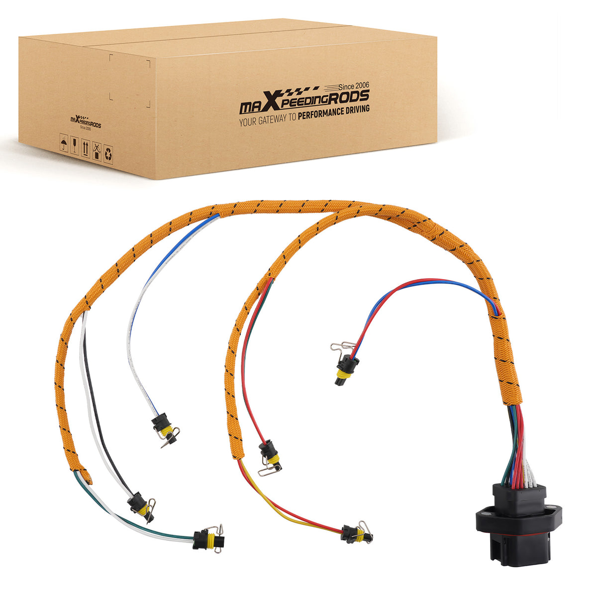 Fuel Injector Module Wiring Harness compatible For CAT Caterpillar C9 Engine 2003-2007