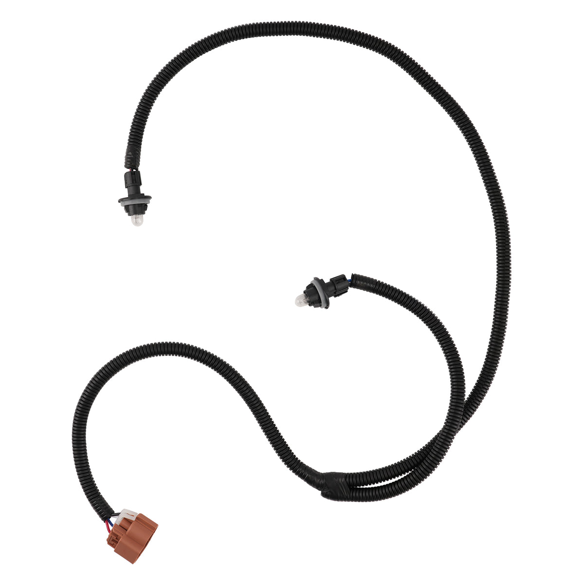 Rear Bumper License Plate Light Wiring Harness compatible for Chevy GMC 1999-2006