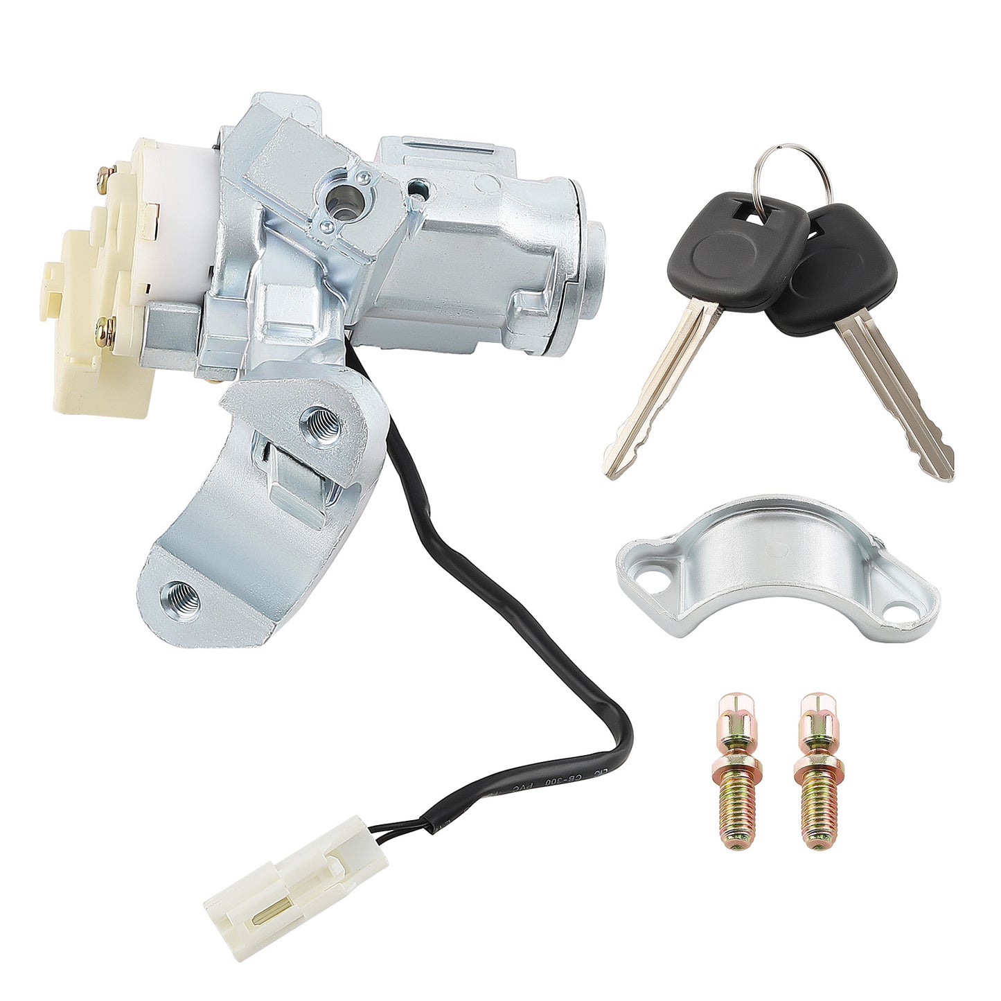 Ignition Lock Cylinder Switch Assembly W/ 2 Keys compatible For Toyota Camry 2002-2006