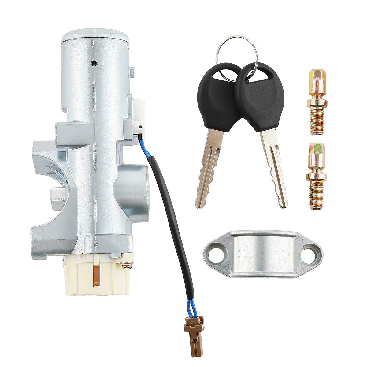 Ignition Switch w/ Lock Cylinder compatible For Nissan Maxima 1999 2000 2001 2002