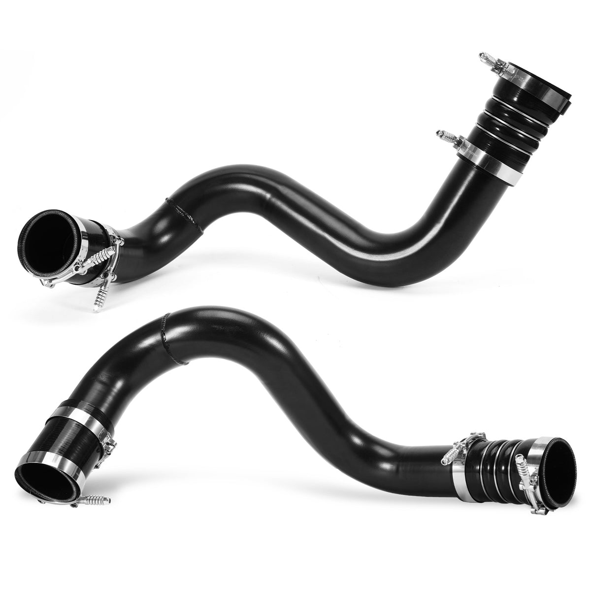 Intercooler Pipe Kit compatible For Ford F250 F350 F450 F550 Excursion 6.0L 03-07