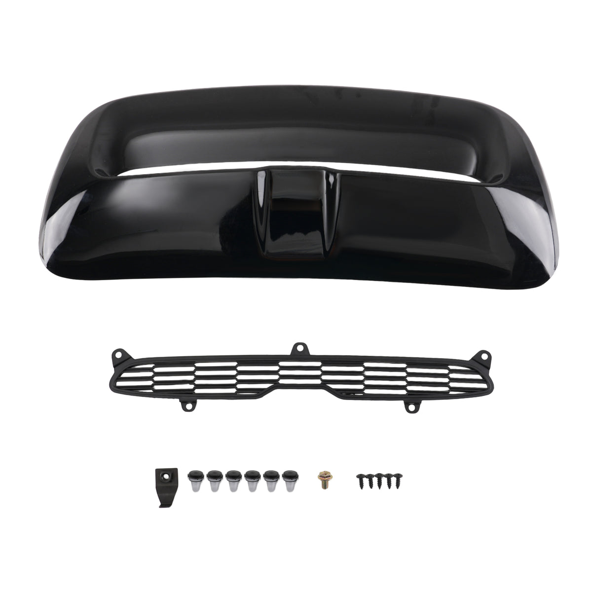 Black ABS Hood Air compatible For Vent Compatible For Mini Cooper S R55 R56 R57 R58 2007-2014 Upper