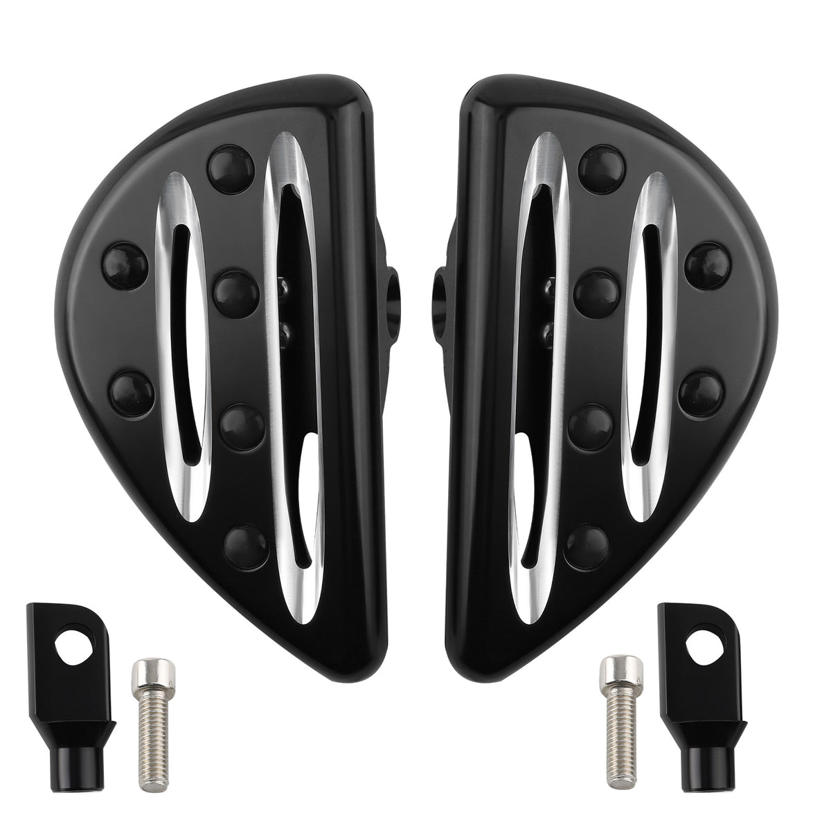 CNC Cut Male Mount Foot Pegs Rear Footrest PedalFor compatible For Harley Touring