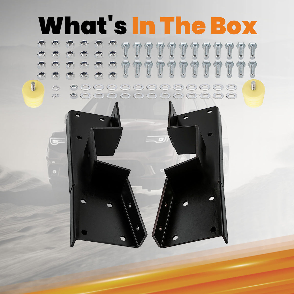 Rear C-NOTCH Kit Compatible For Chevy Silverado 1500 (Classic NBS Body Only) 2x2 / 4x4 2001 - 2007