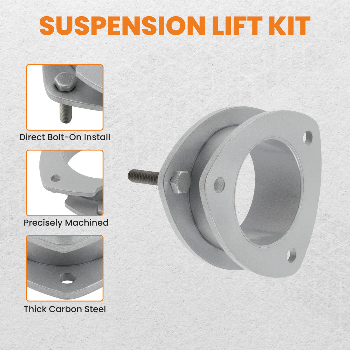 Compatible For Ford Expedition 03-18 Level Lift Kit Front 3.5 Rear 2.5Navigator 03-06