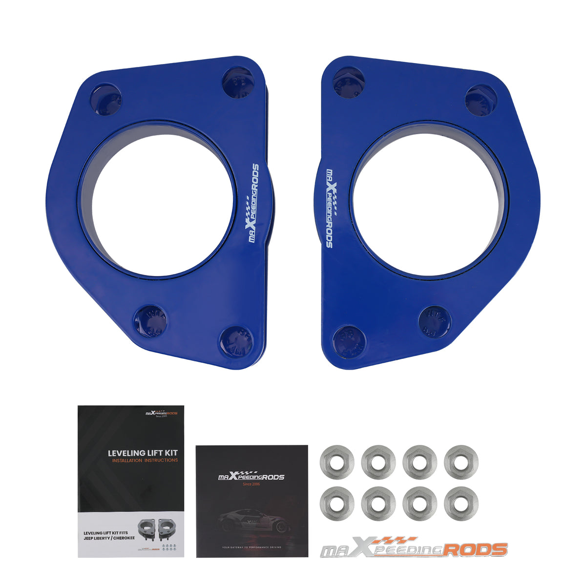 2 Pcs 2" Front Leveling Lift Kit Spacers compatible For Dodge Nitro 07-12