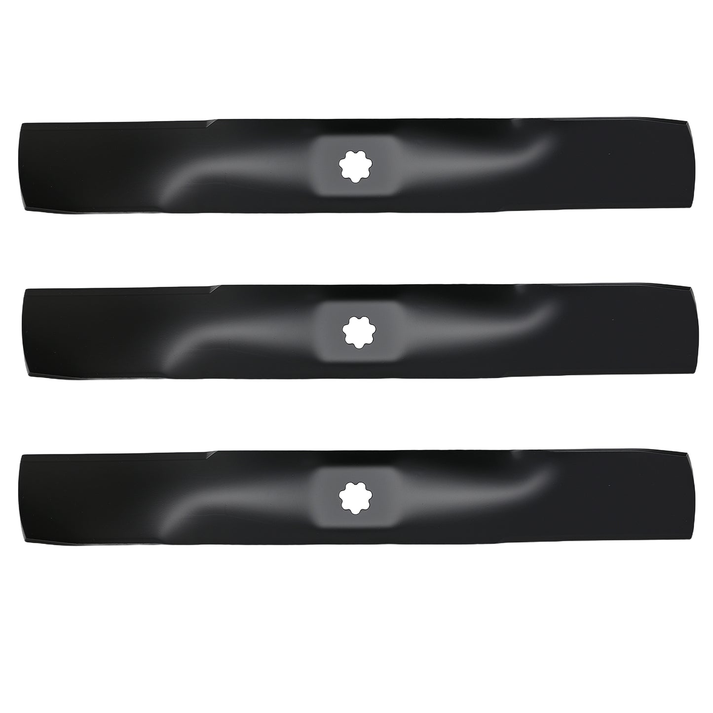 18 5/8 Blade Set compatible For John Deere GY20679 GY20684 Stens 330-704 3 Pack