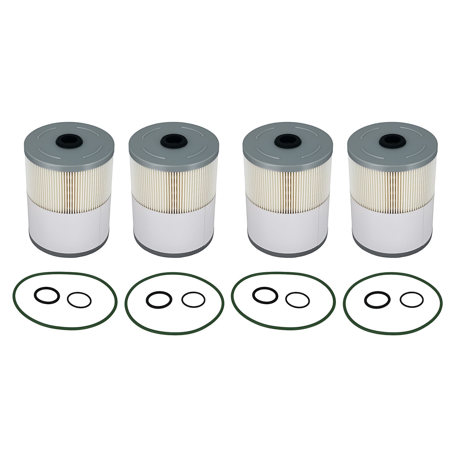 4 Pack Fuel Filter For Detroit Diesel DD13 DD15 DD16 A4720921205 L9915F