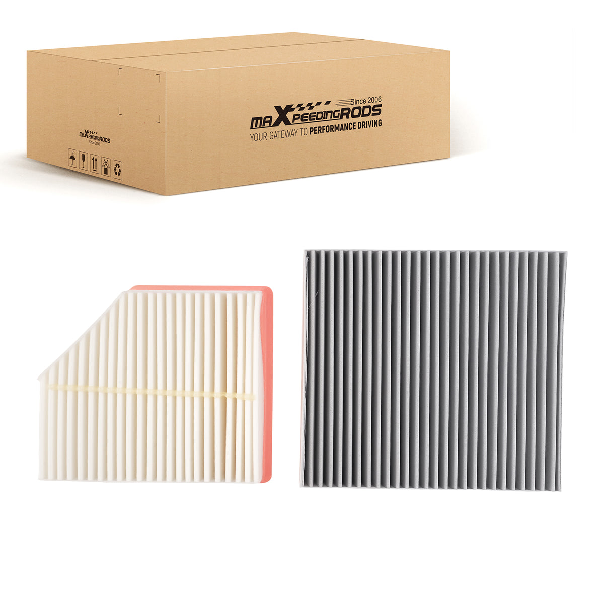 Air Filter 2 Pack compatible for Nissan Rogue 2.5L 1.5L 2021-2025 16546-6RA0A
