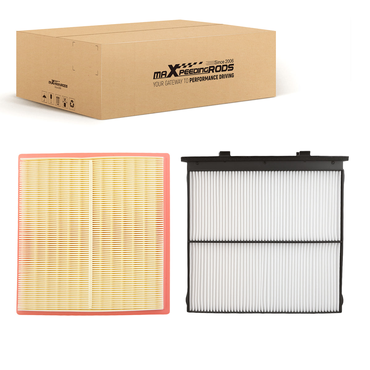 Air Filter Combo compatible for Subaru Forester 2.5L 2019-2024 CAF15040P XC11800