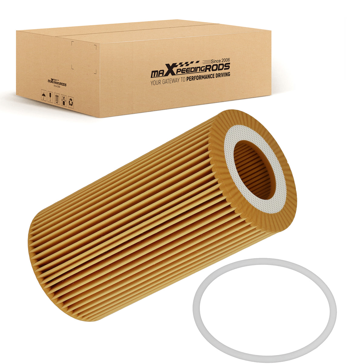 1x New Oil Filter HU719/8X compatible for Volvo S60 V60 XC60 XC70 C30 C70 S40 V50 8692305