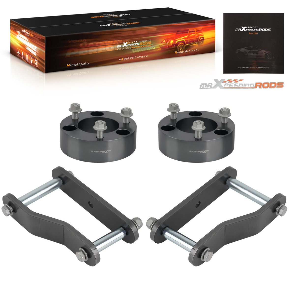 2.5" Lift Spacer Lift Kit compatible For Nissan Frontier/Xterra 2WD/4WD 2005-2024