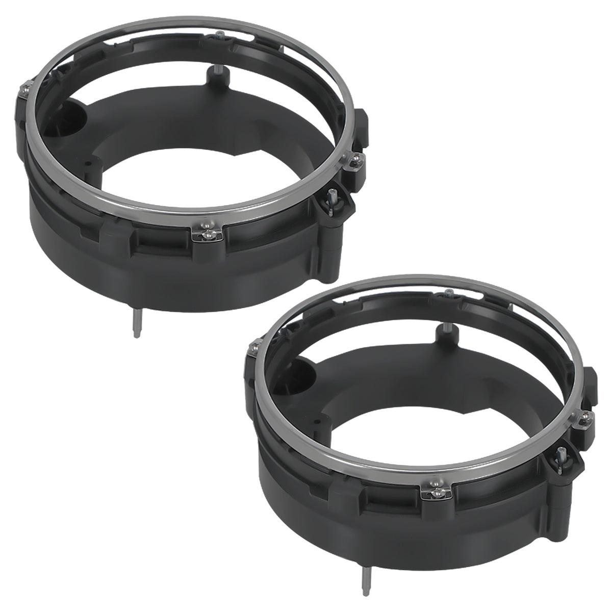 Headlight Bulb Brackets Buckets compatible For Jeep Wrangler 110384 110383 1997 1998-2006