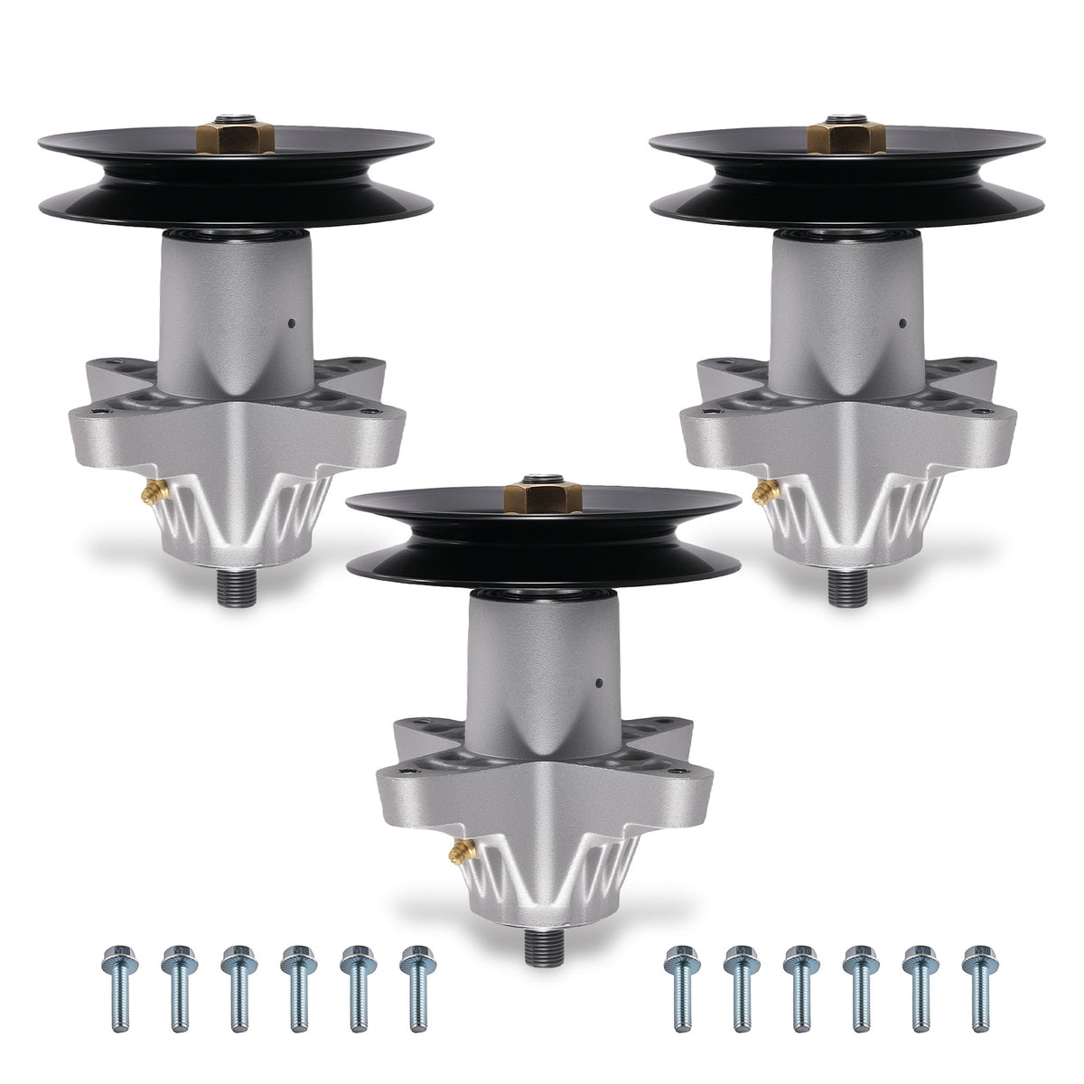 Mandrel Assembly 3-Pack For Troy-Bilt 54 XP MTD ZT-L54 285-157 618-05137