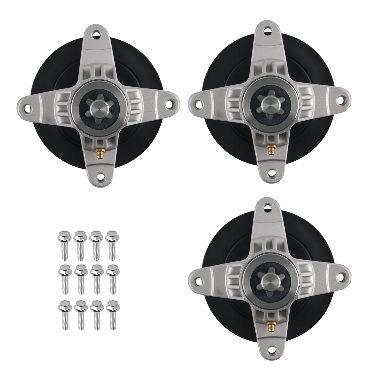 3Pack Spindle For MTD RZT54 Troy Bilt GTX2654 14AZ809K063 618-0671B