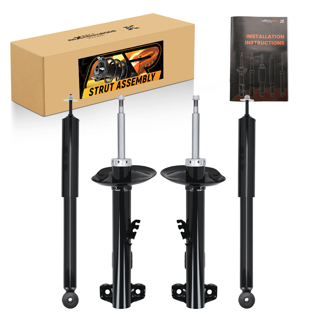 Full Set Shocks Struts FrontRear Left Right compatible For BMW Z3 Roadster 1996-2002 NEW