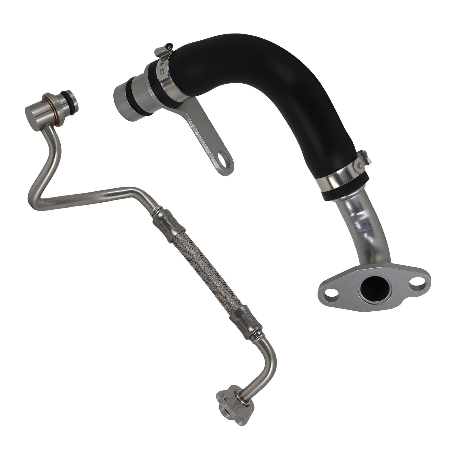 Turbo Oil Feed Return Line Kit compatible For BMW 528i 428i 328i 320i X1 X3 X4 X5 Z4 2.0L