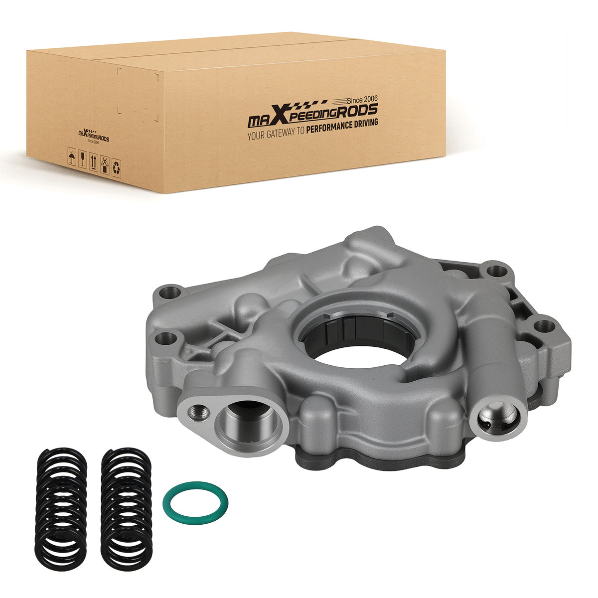Aluminum Engine Oil Pump compatible For Chrysler 5.7L HEMI 2005-2008 M342HV Crankshaft