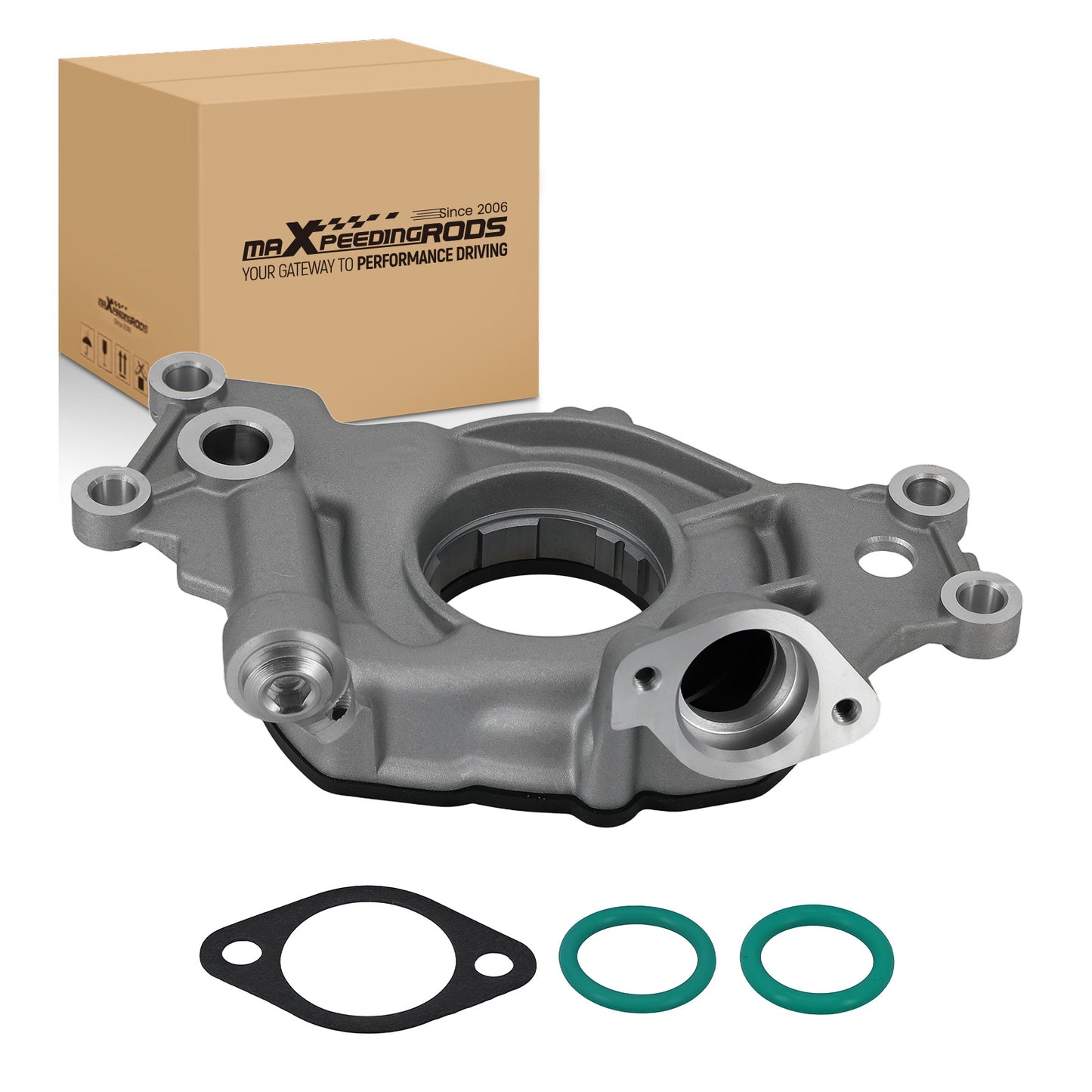 1x New High Volume Engine Oil Pump compatible For Cadillac Escalade 6.2L V8 07-14 12612289