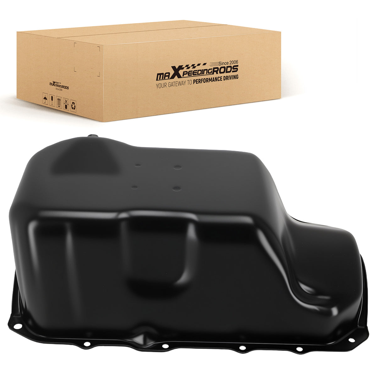 Engine Oil Pan 10131027 compatible For Buick Century compatible For Regal 2.8L 3.1L 1987-1993 10151631