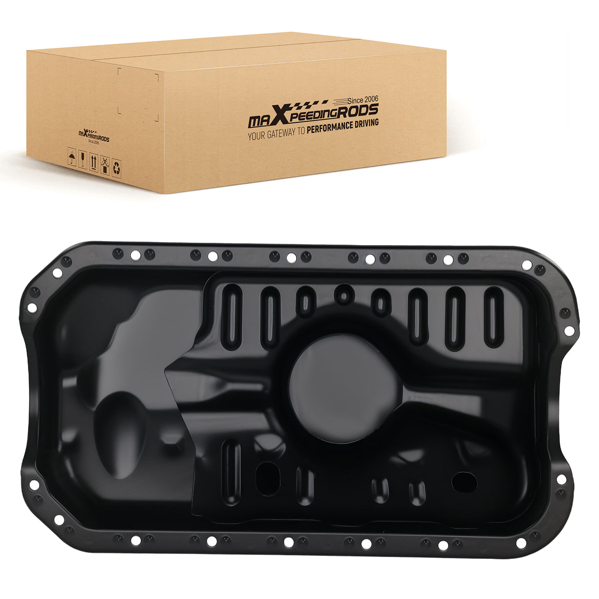 Engine Oil Pan compatible For Honda Civic L4 1.6L SOHC 1996-2000 11200P2A000 Steel