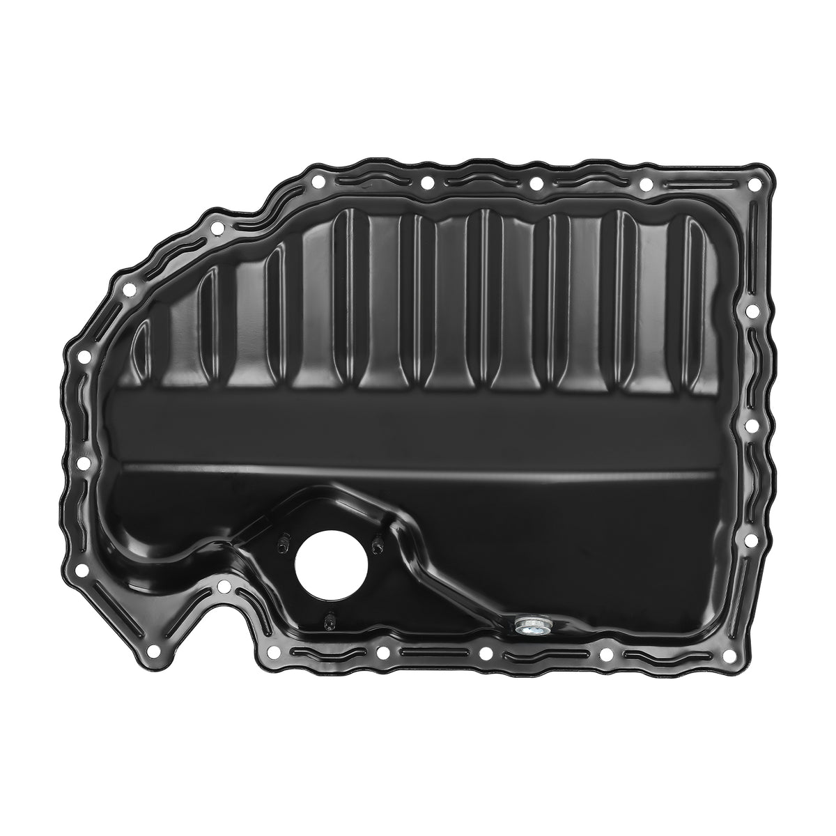 Oil Pan ForVolkswagen Jetta Passat Tiguan 15-18 compatible For Audi Q3 Lower Steel 264713